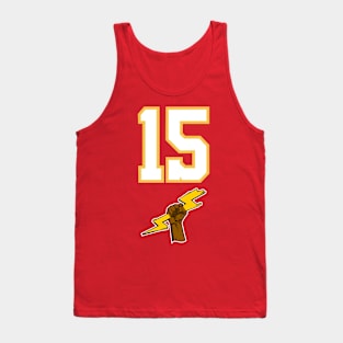 Putting Some Respect On The Chiefs Number 15 Showtime for Men! Tank Top